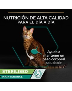 Nutricion de calidad Pro Plan húmedo gato esterilizado salmón y atún 12x85 gr