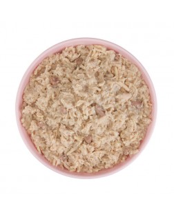 Textura de los filetes de Schesir Baby húmedo gato filetes hígado de pollo 70 gr