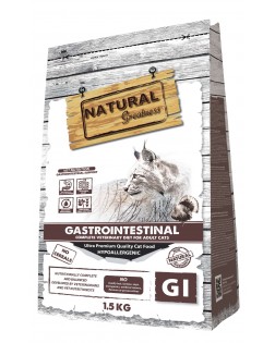 Natural Greatness pienso dieta gato Gastrointestinal 1.5 kg