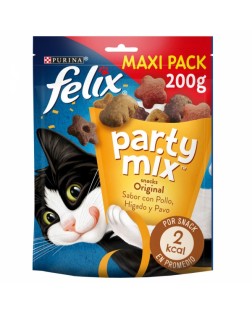 Felix snack gato Party Mix Original maxi pack 200 gr