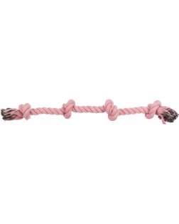 Trixie juguete perro cuerda de juegosurtido de colores 54 cm rosa