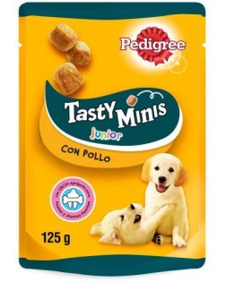 Pedigree snack perro Tasty minis junior pollo 125 gr