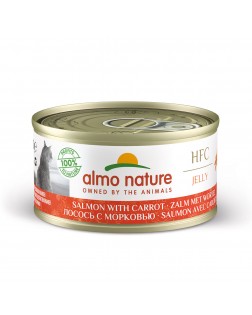 Almo Nature húmedo gato HFC jelly Salmón y zanahoria 70 gr